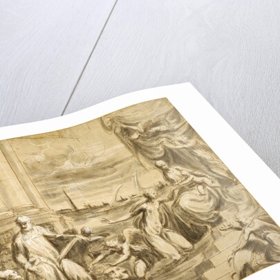 The Mystic Marriage of Saint Catherine with Saints and a Doge by Andrea Schiavone