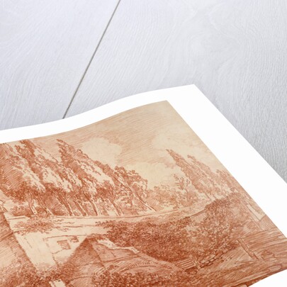 Ruins of an Imperial Palace, Rome by Jean-Honoré Fragonard