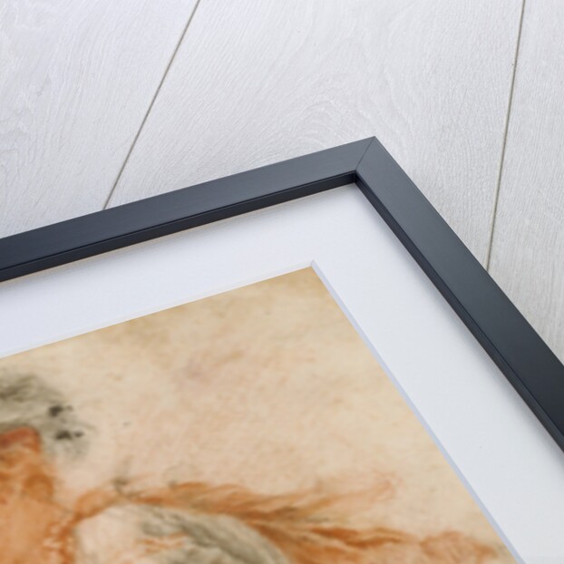 David with the Head of Goliath (recto), Two Studies, one of a Woman (verso) by Domenico Fetti
