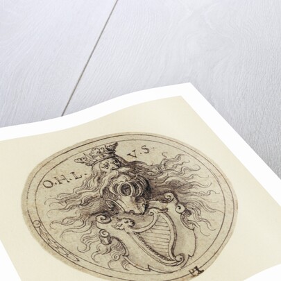 Design for a Bookplate or a Glass Etching by Virgil Solis