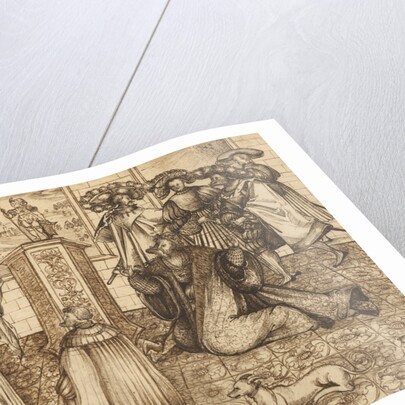 The Idolatry of Solomon by Monogrammist AS