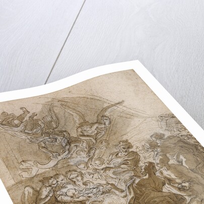 Adoration of the Shepherds by Baciccio