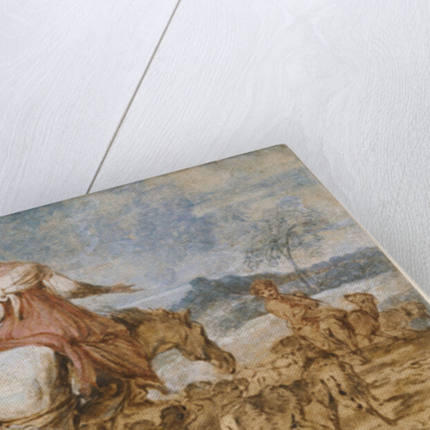 Pastoral Journey by Giovanni Benedetto Castiglione