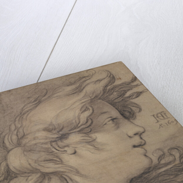 Bust of an Angel by Hendrick Goltzius