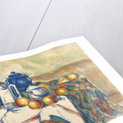 Still Life with Blue Pot by Paul Cézanne