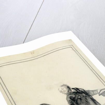 Contemptuous of the Insults by Francisco José de Goya y Lucientes