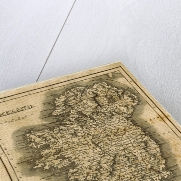 Map of Ireland, 1819 by J. Mawman