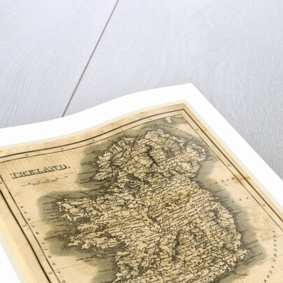 Map of Ireland, 1819 by J. Mawman