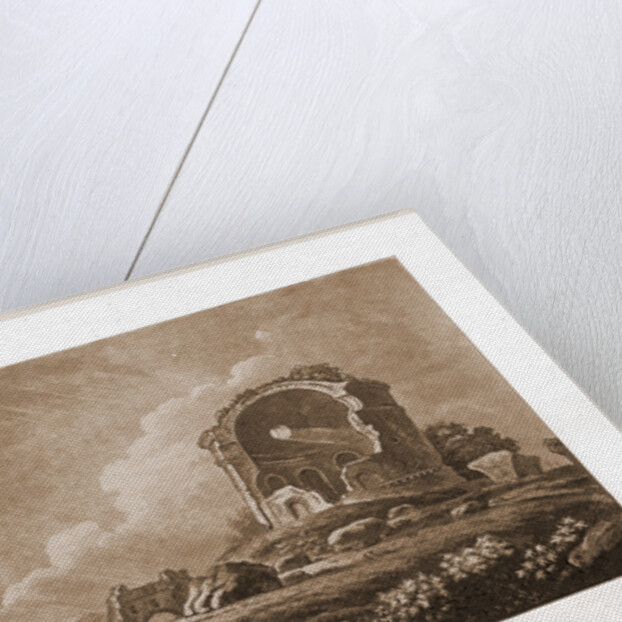 Views and Ruins in Rome and its vicinity, Temple of Hope, Italy by Anonymous