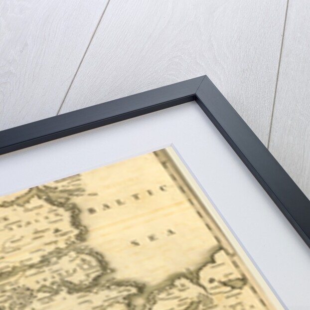 Map of the territory inhabited by the ancient Saxons North of the Elbe by Anonymous