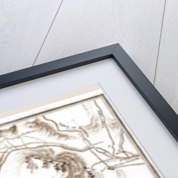 Map of the Road of the Simplon between 1800 and 1807, Switzerland by Anonymous