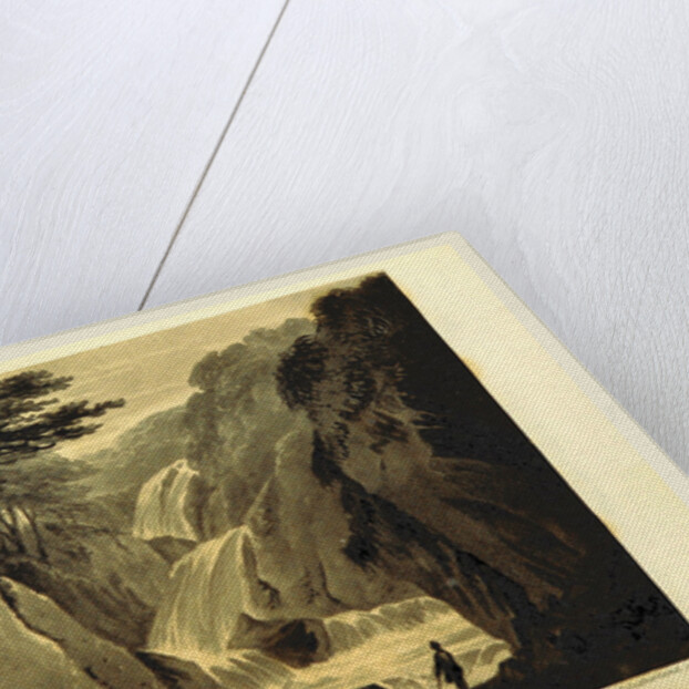 The Scenery of Wales, Dolmelynllyn Fall, UK, 19th century by Anonymous