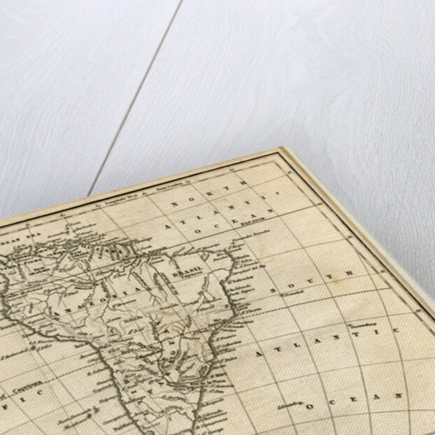 Map of South America by Anonymous