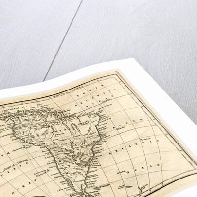 Map of South America by Anonymous