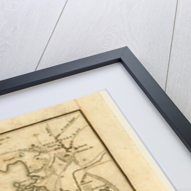 Killarney and the surrounding scenery, map of the lakes, 19th century, County Kerry, southwestern Ireland by Anonymous