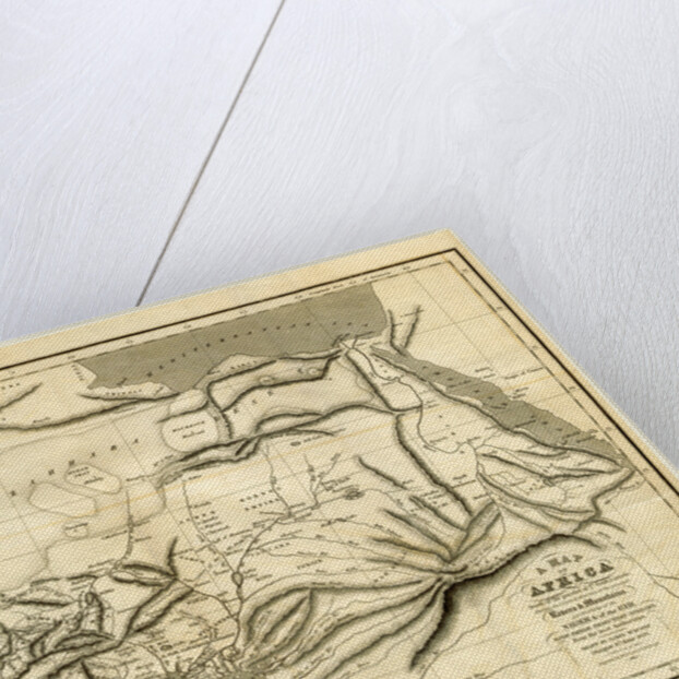 A Geographical and Commercial View of Northern Central Africa by Anonymous