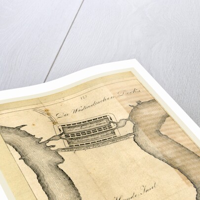 Isle of Dogs, London, Thames 1817, UK by Anonymous