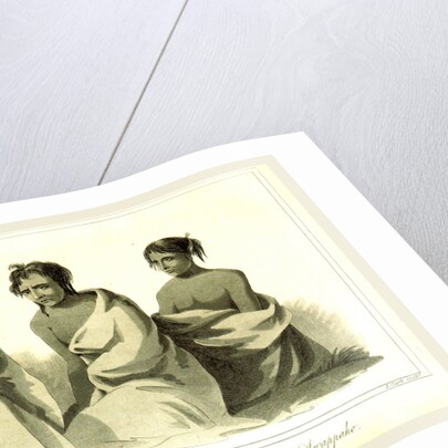 Shienne Chief, 1823, Awappaho, Kaskaia by Anonymous