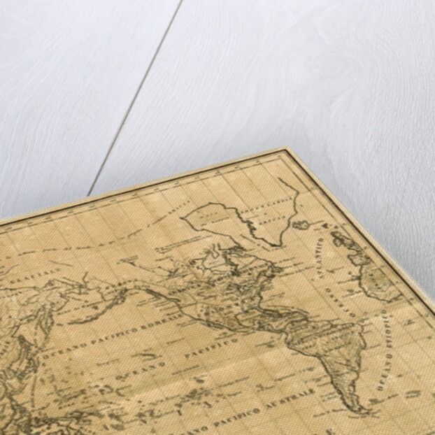 World map by Anonymous