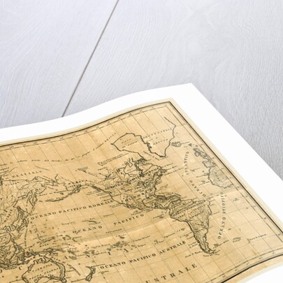 World map by Anonymous