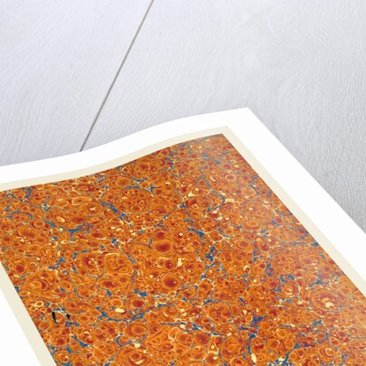 Background, blue, creme, brown, by Anonymous