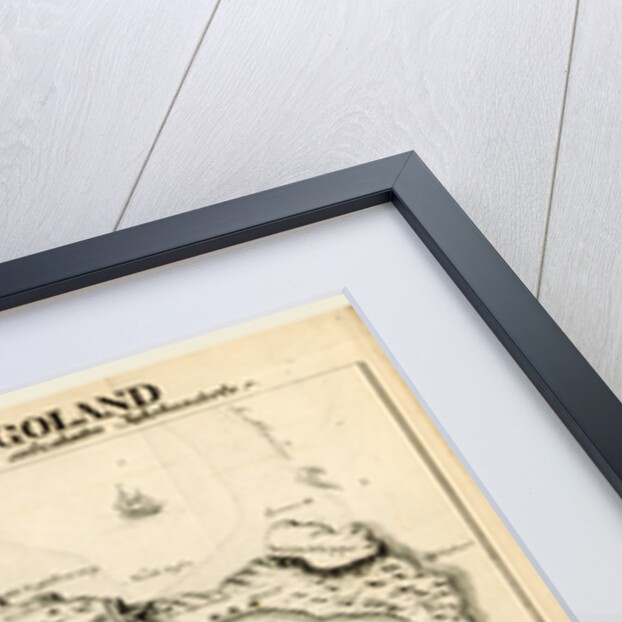 Map Helgoland or Heiligeland, Germany by Anonymous