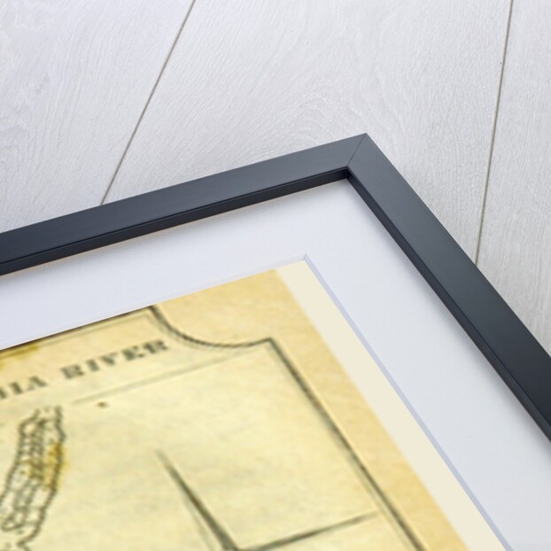 Columbia river map by Anonymous