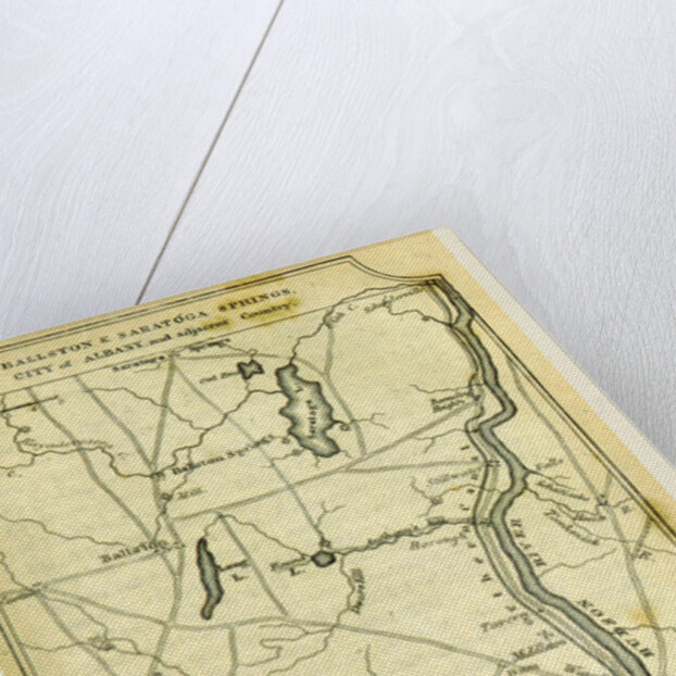 Ballston and Saratoga Springs, City of Albany by Anonymous