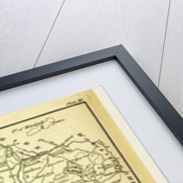 Hereford map, A Topographical Dictionary of the United Kingdom, UK by Anonymous