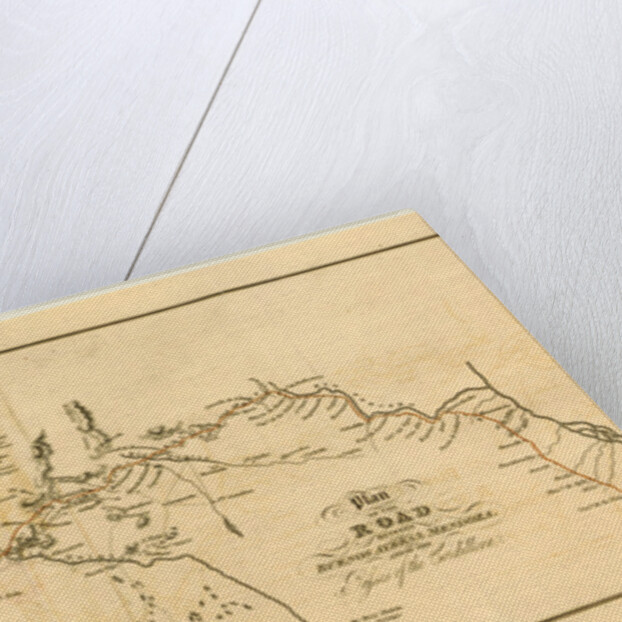 Plan of the road between Buenes Ayres and Mendoza, Sketches of Buenos Ayres and Chile by Anonymous