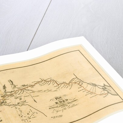 Plan of the road between Buenes Ayres and Mendoza, Sketches of Buenos Ayres and Chile by Anonymous