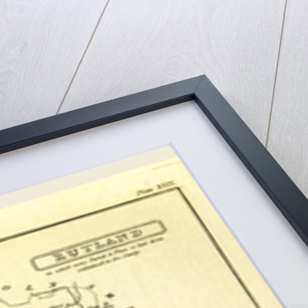 A Topographical Dictionary of the United Kingdom, Rutland map, UK by Anonymous