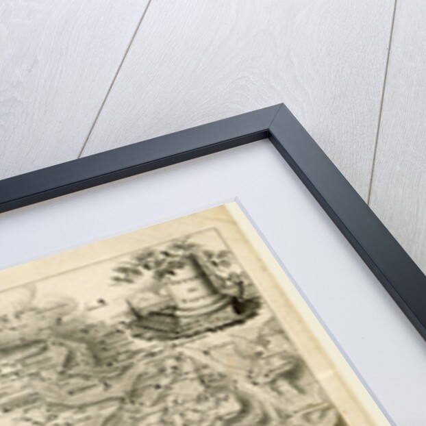 Map of Napels, Golf of Napels, Napoli e Contorni, Editore L. Galanti, Italy by Anonymous