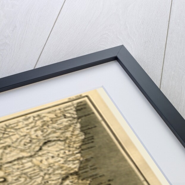 Scotland, map 1824, A Topographical Dictionary of the United Kingdom by Anonymous