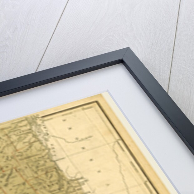 Map New York, The Boston School Atlas by Anonymous