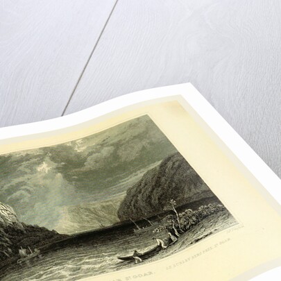 Lurley berg near Sankt Goar, Germany, Tombleson's Views of the Rhine, Tombleson's Views of the Rhine by Anonymous