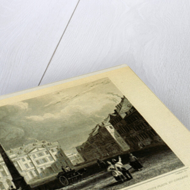 St. Clementius place, Koblenz, Germany, Tombleson's Views of the Rhine, Tombleson's Views of the Rhine by Anonymous