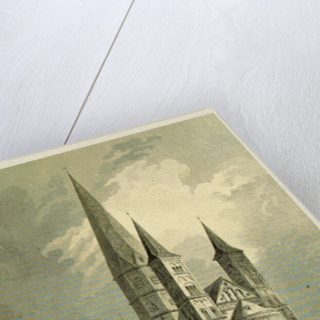 Bonn Cathedral,Tombleson's Views of the Rhine, 1832 by Anonymous