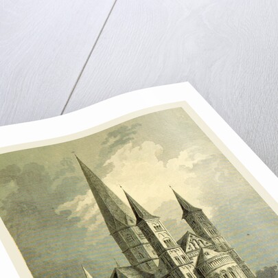 Bonn Cathedral,Tombleson's Views of the Rhine, 1832 by Anonymous