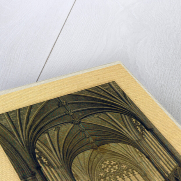 The Picturesque Beauties of Devonshire, Exeter Cathedral by Anonymous