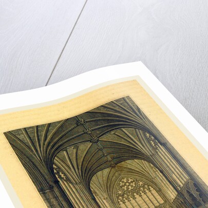 The Picturesque Beauties of Devonshire, Exeter Cathedral by Anonymous
