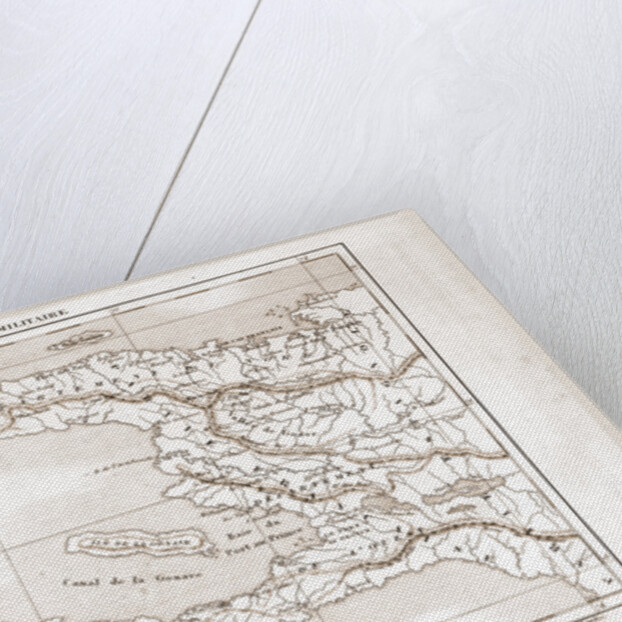 Map, Saint-Domingue was a French colony on the Caribbean island of Hispaniola from 1659 to 1809 by Anonymous