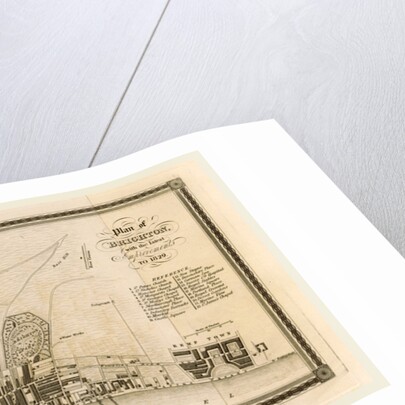 Map, The History of Brighton, with the latest improvements, to 1831 by Anonymous