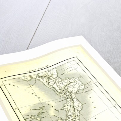 Map of Calabria, Italy by Anonymous