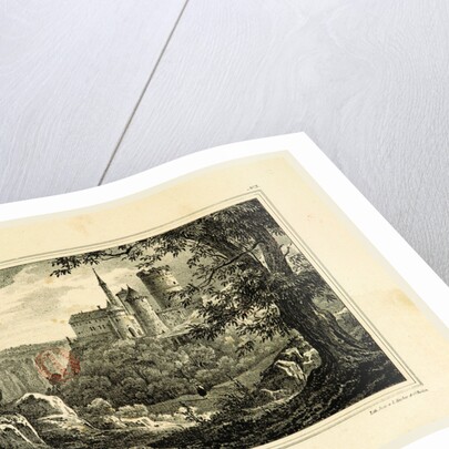 Representations of old Prussian Castles by Countess Dohna