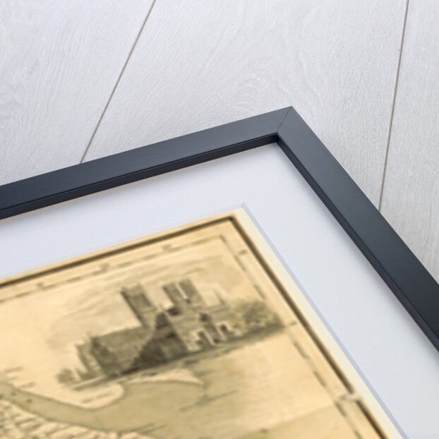 Map Lincolnshire UK by Anonymous