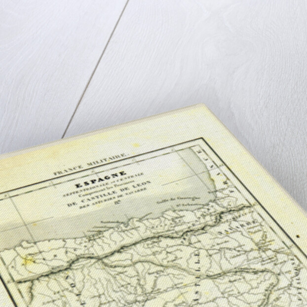 Map of Spain, Castille de Leon by Anonymous