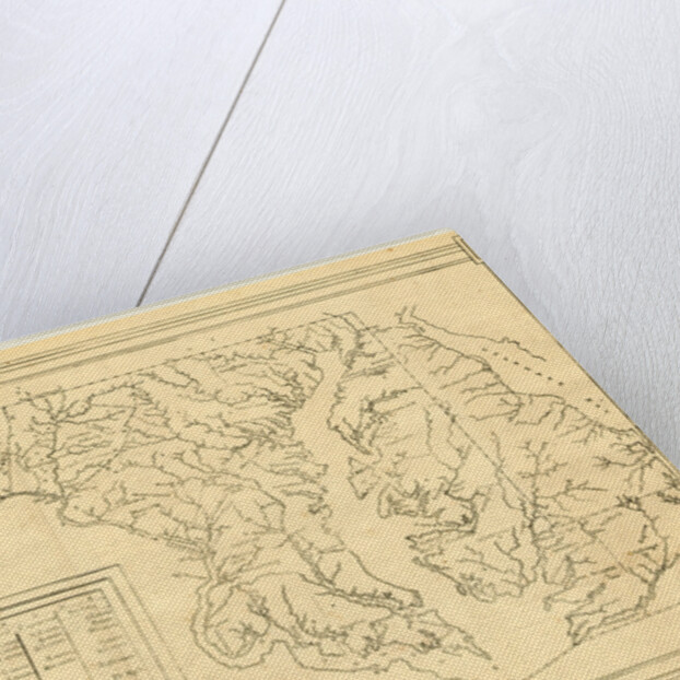 Map, Report on the projected survey of the State of Maryland, pursuant to a resolution of the General Assembly by Anonymous