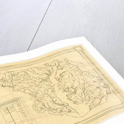 Map, Report on the projected survey of the State of Maryland, pursuant to a resolution of the General Assembly by Anonymous