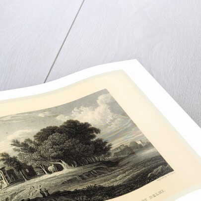 Banks of the Jumna, Delhi, Views in India, China, and on the Shores of the Red Sea by Anonymous